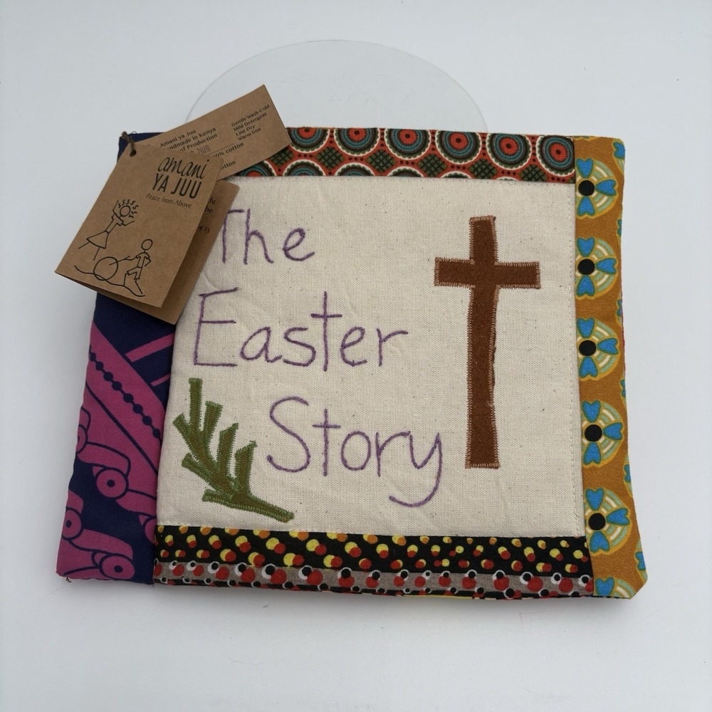 Easter Story Book - handmade by Amani ya Juu in Kenya Signed 2020‎